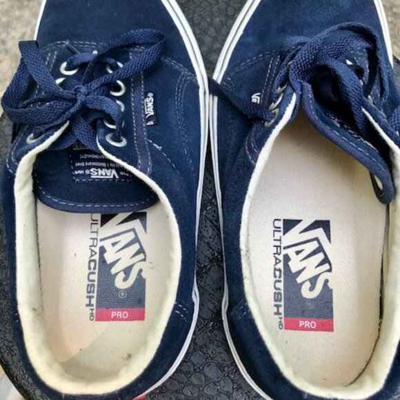 Navy suede Vans Pro, Men's 6.5 (Eur 38.5) - Picture 8 of 8